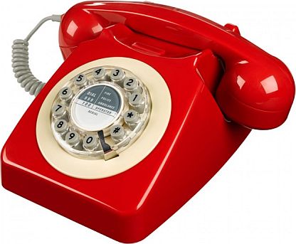 Wild & Wolf Retro 746 Telephone in Red

Photograph courtesy purpleholly.co.uk