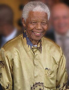 Photograph courtesy Wikipedia Commons

President of South Africa
on the eve of his 90th birthday

Johannesburg, South Africa

2008